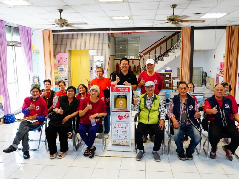 花蓮縣萬榮鄉 | 新白楊 Kbayan文化健康站 | 感謝 張惠婷(FAY) 小姐 善心捐贈AED