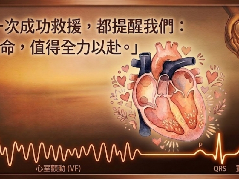 【電擊傷OHCA，使用DSED】